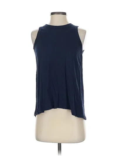 Pre-owned Jcrew Sleeveless T-shirt In Blue