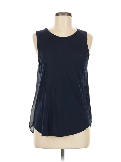 Pre-owned Jcrew Sleeveless T-shirt In Blue