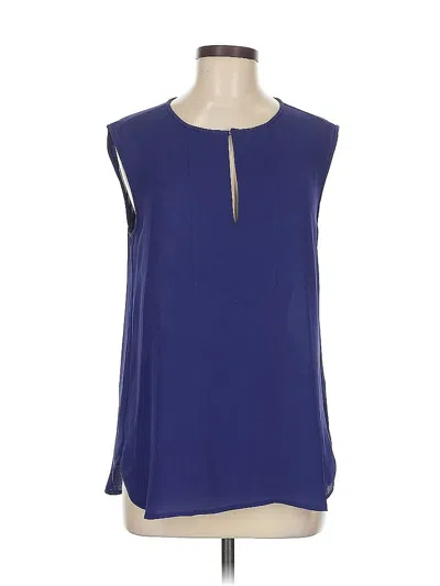 Pre-owned Jcrew Sleeveless T-shirt In Blue