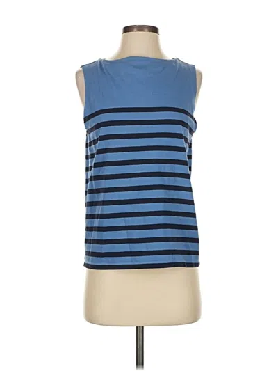 Pre-owned Jcrew Sleeveless T-shirt In Blue