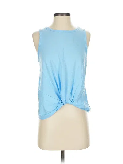 Pre-owned Jcrew Sleeveless T-shirt In Blue