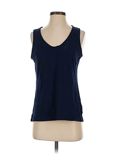 Pre-owned Jcrew Sleeveless T-shirt In Blue