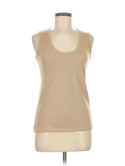 Pre-owned Jcrew Sleeveless T-shirt In Brown