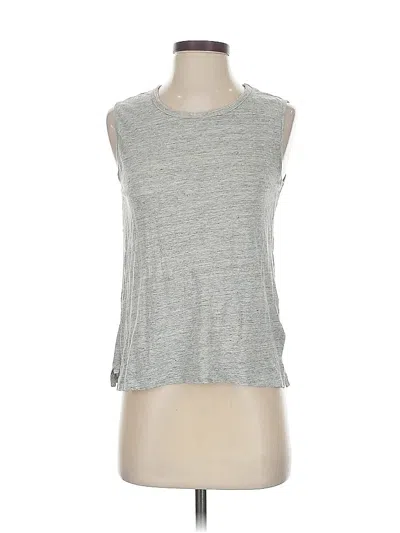 Pre-owned Jcrew Sleeveless T-shirt In Gray