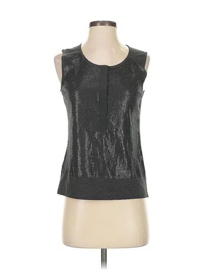 Pre-owned Jcrew Sleeveless T-shirt In Gray