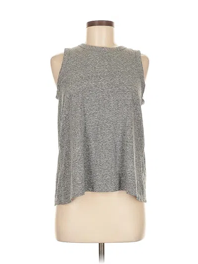 Pre-owned Jcrew Sleeveless T-shirt In Gray
