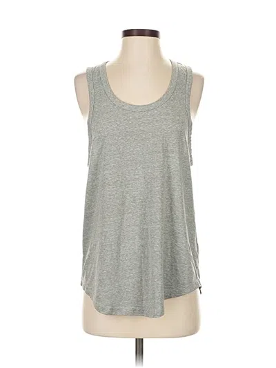 Pre-owned Jcrew Sleeveless T-shirt In Gray