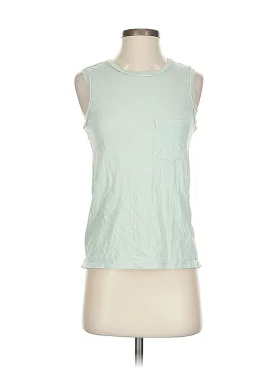 Pre-owned Jcrew Sleeveless T-shirt In Green