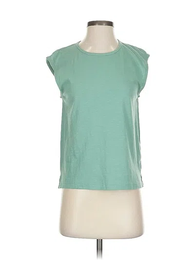 Pre-owned Jcrew Sleeveless T-shirt In Green