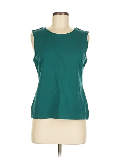 Pre-owned Jcrew Sleeveless T-shirt In Green