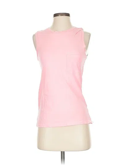 Pre-owned Jcrew Sleeveless T-shirt In Pink