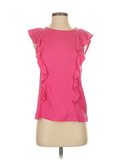 Pre-owned Jcrew Sleeveless T-shirt In Pink