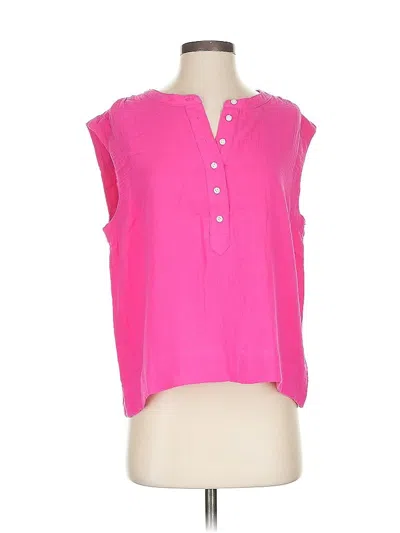 Pre-owned Jcrew Sleeveless T-shirt In Pink