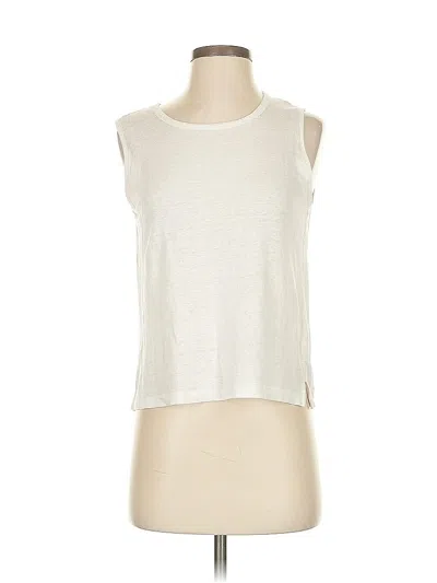 Pre-owned Jcrew Sleeveless T-shirt In White