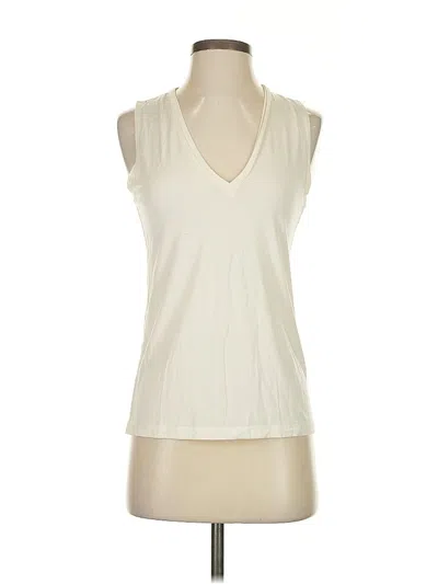 Pre-owned Jcrew Sleeveless T-shirt In White