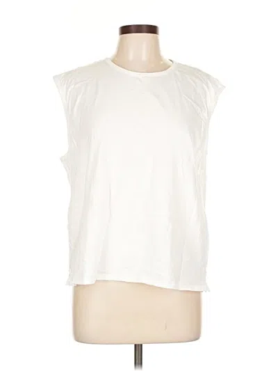 Pre-owned Jcrew Sleeveless T-shirt In White