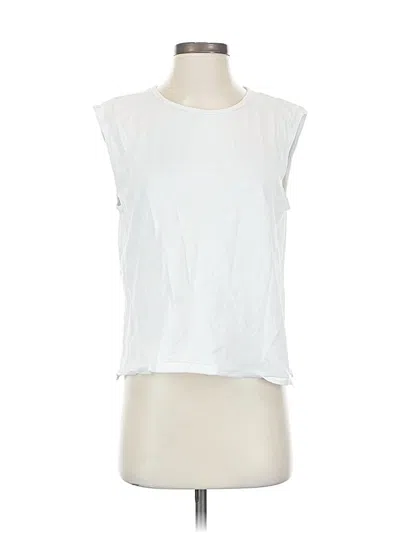Pre-owned Jcrew Sleeveless T-shirt In White