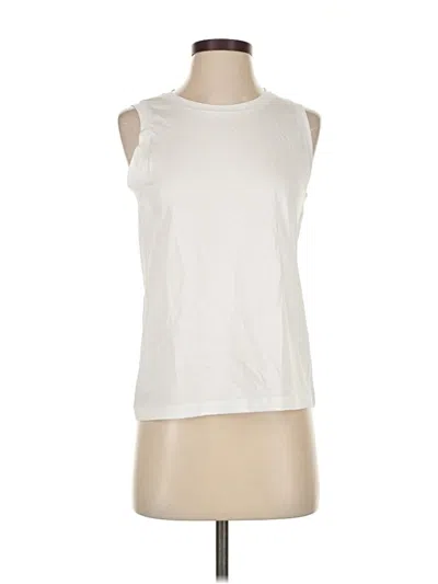 Pre-owned Jcrew Sleeveless T-shirt In White
