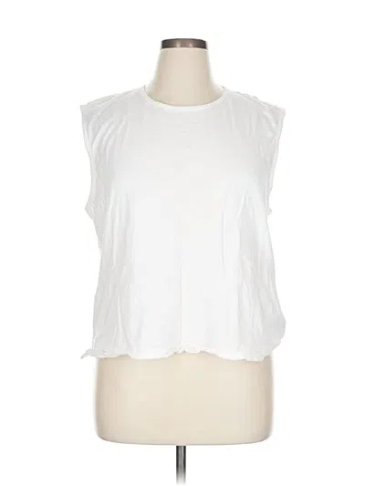 Pre-owned Jcrew Sleeveless T-shirt In White
