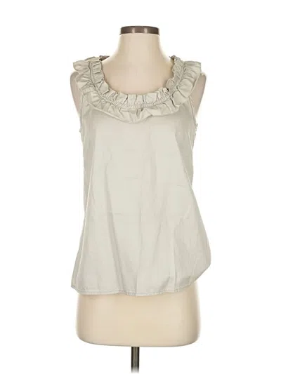 Pre-owned Jcrew Sleeveless T-shirt In White