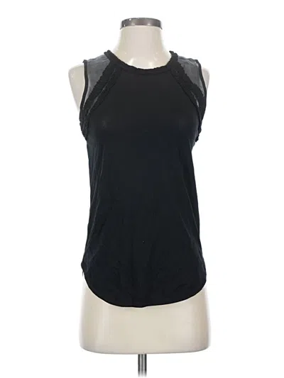 Pre-owned Jcrew Sleeveless Top Black Halter Neckline Tops