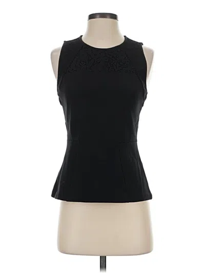 Jcrew Sleeveless Top Black Halter Neckline Tops