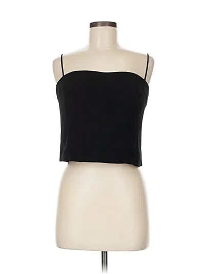 Jcrew Sleeveless Top Black Strapless Neckline Tops