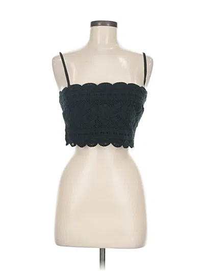 Pre-owned Jcrew Sleeveless Top Black Strapless Neckline Tops