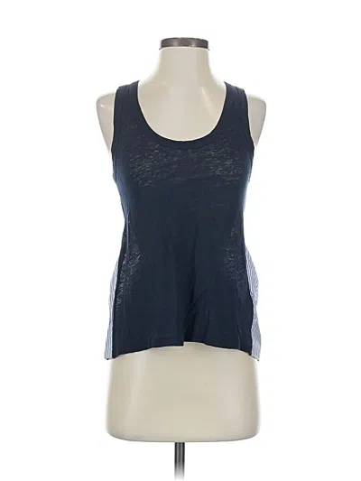 Pre-owned Jcrew Sleeveless Top Blue Halter Neckline Tops