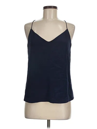 Pre-owned Jcrew Sleeveless Top Blue Halter Neckline Tops
