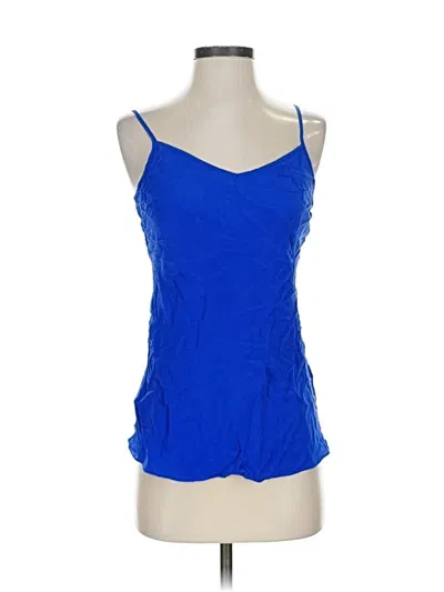 Pre-owned Jcrew Sleeveless Top Blue Sweetheart Neckline Tops