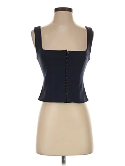 Jcrew Sleeveless Top Blue Sweetheart Neckline Tops