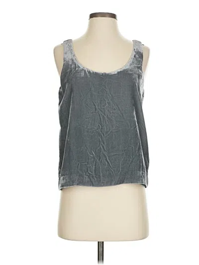 Pre-owned Jcrew Sleeveless Top Gray Halter Neckline Tops