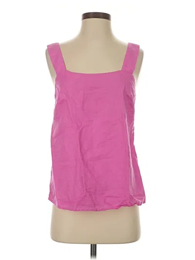 Jcrew Sleeveless Top Pink Scoop Neck Tops
