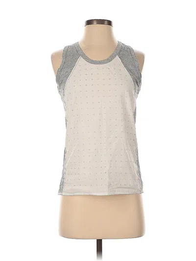 Pre-owned Jcrew Sleeveless Top Silver Halter Neckline Tops