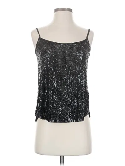 Pre-owned Jcrew Sleeveless Top Silver Halter Neckline Tops