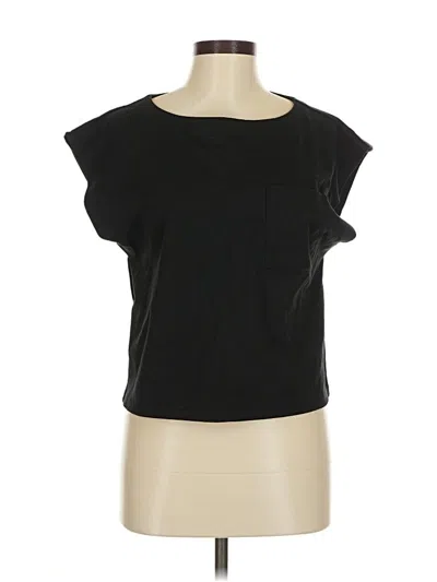 Pre-owned Jcrew Sleeveless T-shirt In Black