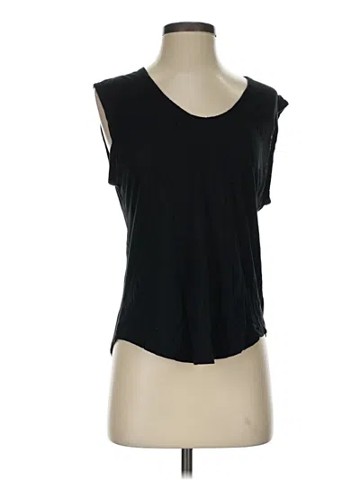 Pre-owned Jcrew Sleeveless T-shirt In Black
