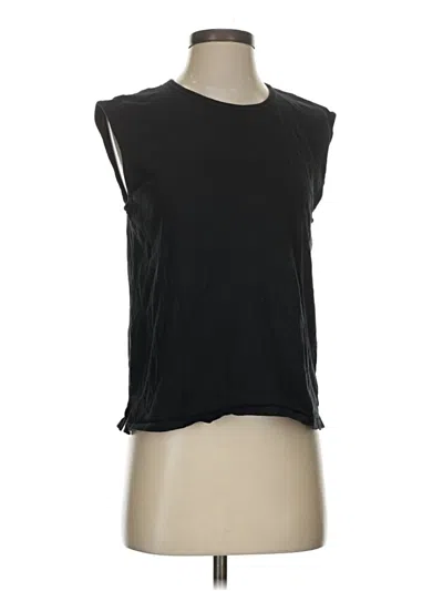 Pre-owned Jcrew Sleeveless T-shirt In Black