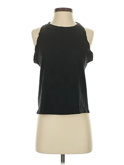 Pre-owned Jcrew Sleeveless T-shirt In Black