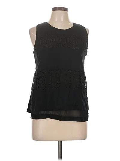 Pre-owned Jcrew Sleeveless T-shirt In Black