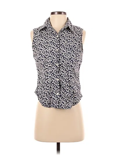 Pre-owned Jcrew Sleeveless T-shirt In Blue