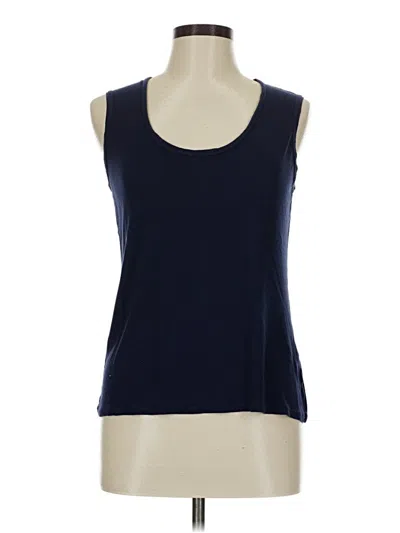Pre-owned Jcrew Sleeveless T-shirt In Blue