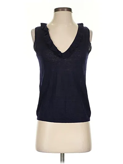 Pre-owned Jcrew Sleeveless T-shirt In Blue