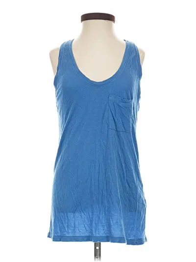 Pre-owned Jcrew Sleeveless T-shirt In Blue