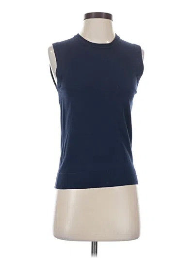 Pre-owned Jcrew Sleeveless T-shirt In Blue