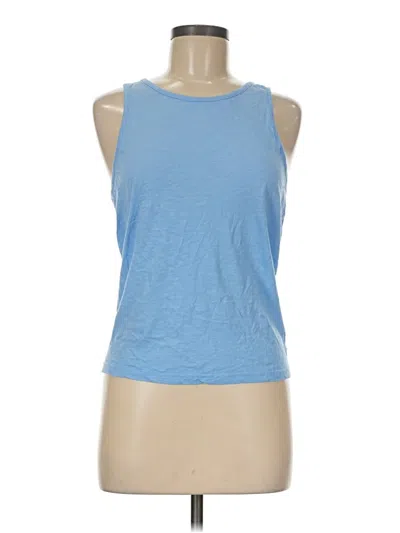 Pre-owned Jcrew Sleeveless T-shirt In Blue