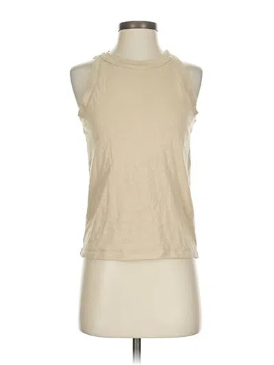 Pre-owned Jcrew Sleeveless T-shirt In Brown