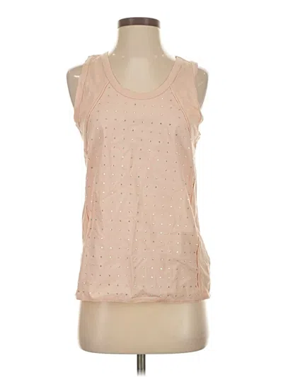 Pre-owned Jcrew Sleeveless T-shirt In Brown