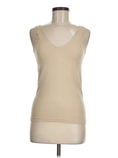 Pre-owned Jcrew Sleeveless T-shirt In Brown